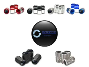 Sparco Bouchons De Tige Bicyclette Édition Durable
